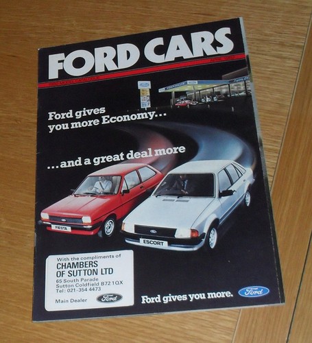 Ford brochure 1982 - brochure,