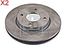 Front Brake Disc x2 Pcs FEBI