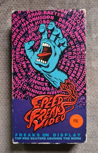 Speed freaks skateboard vhs - speed,