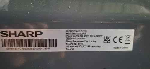 Sharp ms02u l 800 - 20,