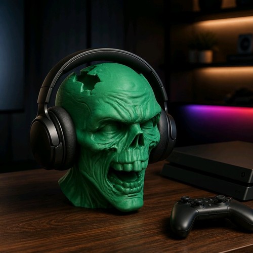Large zombie head display - large,