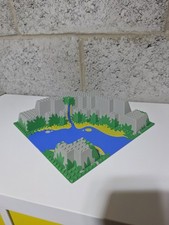 Genuine Lego Raised Base Plate 3D