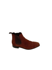 John White Pacers Brown Suede Chelsea Boots Size EU 43/UK 9 Slip-On Ankle Boots