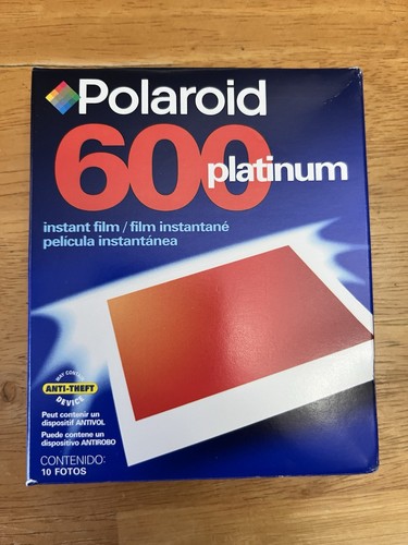 Vintage polaroid 600 platinum - vintage,