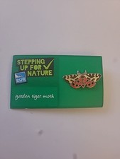 RSPB garden Tiger Moth Pin