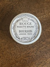 Rouge Bourjois Rosette Brune London Paris Vintage Make Up,Vintage Blusher