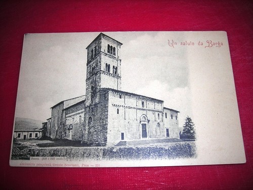 Barga postcard - barga,
