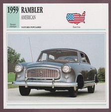 1959 rambler american nash car - 1959,