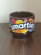 Vintage Smarties chocolate Egg Cup Advertising Collectable By Hornsea Pottery 