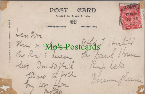 Genealogy postcard hortill - postcard,