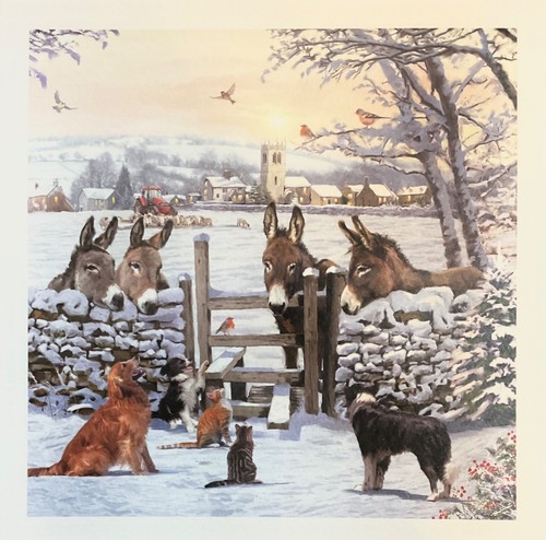 Charity christmas card - card, ~