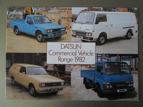 Datsun e23 urvan sunny - e23, 1