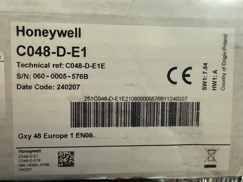 Honeywell galaxy europe 1 - galaxy,