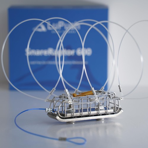 Crab trap for fishing pole - for, –