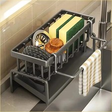 Sink Caddy Basket Drain Rack