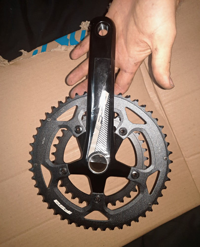 Fsa gossamer crankset - crankset, 2x
