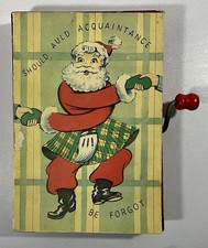 DELIGHTFUL VINTAGE ‘KAYE KARD’ MUSIC BOX CHRISTMAS CARD, WORKING, AULD LANG SYNE