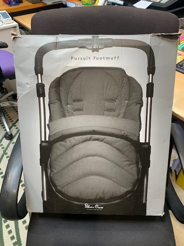Silver cross pursuit footmuff - cross,