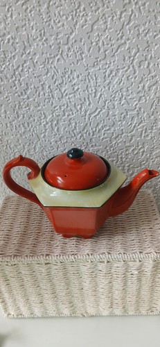 Art deco teapot - art,