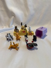 Vintage Puppy In My Pocket "Kitty in my Pocket" Bundle MEG 90s figure toy cat