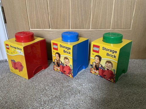 Lego storage brick box - brick, new