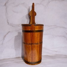 Wood Antique Barrel Butter