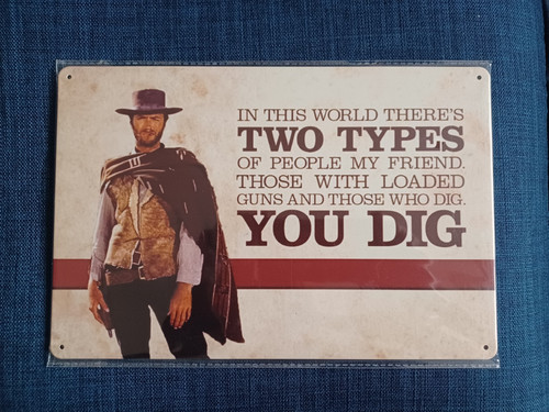 Clint eastwood decorative tin - decorative,