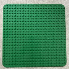 Lego Duplo Genuine Large Green Base Board Baseplate 24 x 24 Studs 38x38cm