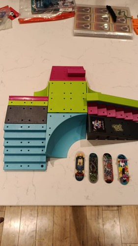 Tech deck neon invasion finger - neon,