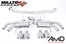 Milltek Secondary Cat Back