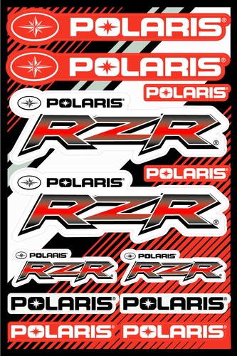Polaris rzr razor - rzr, sticker