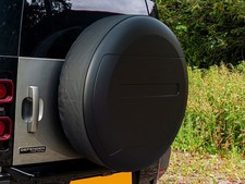 Matt Black Rear Spare Wheel