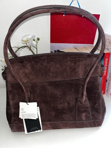 Zara women handbag leather - women's,