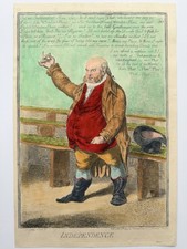 James gillray hand coloured - james,