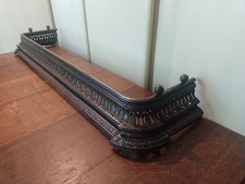 Antique Cast Fire Fender L116cm approx Vintage Fire Kerb Old Antique