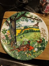 Wedgewood Plate Limited Edition Meadows And Wheatfields Immaculate Condition