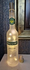 Pallini Limoncello Bottle with LED string lights