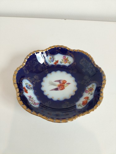 Porcelain bowl cobalt blue - bowl,