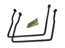 Pair of Black Saddlebag