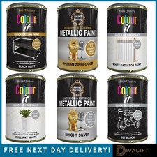 METALLIC GOLD SILVER BLACK