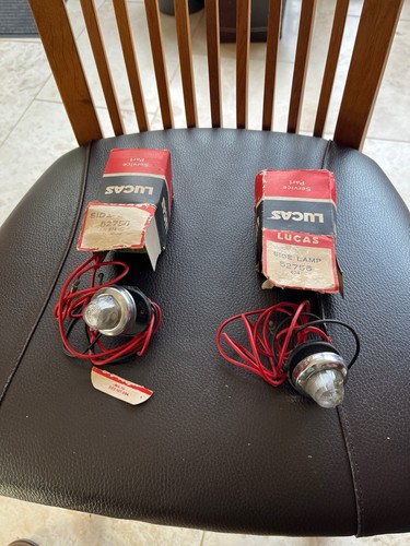 Nos pair vintage lucas - pair,
