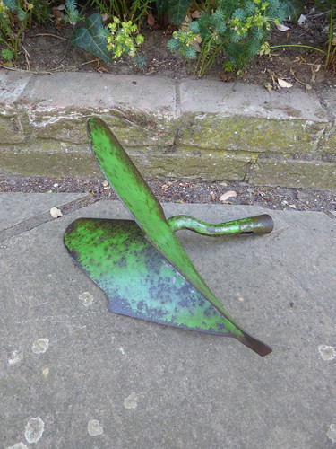 Vintage potato ridger - vintage, soil