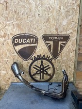 BMW S1000RR Akrapovic Exhaust System Damaged ** 