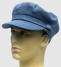 Fiddler Breton Cap Hat Blue