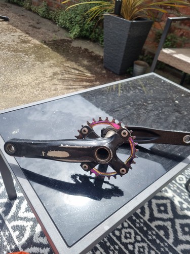 Shimano zee m640 crankset - zee,