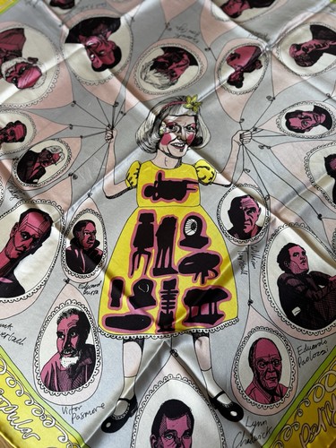 Grayson perry art - silk, scarf