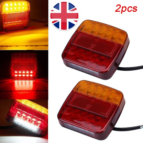 2pc 12v led rear tail - led,