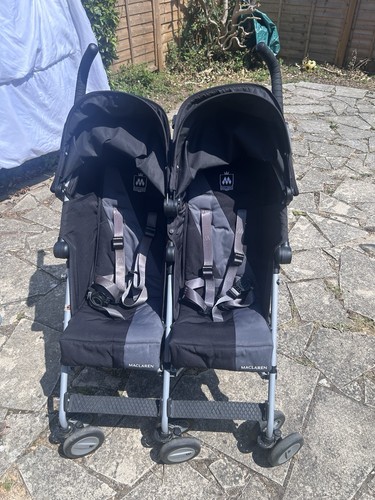 Maclaren double pushchair - maclaren,