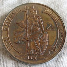 EDWARD VIII 1936 GOLDEN ALLOY