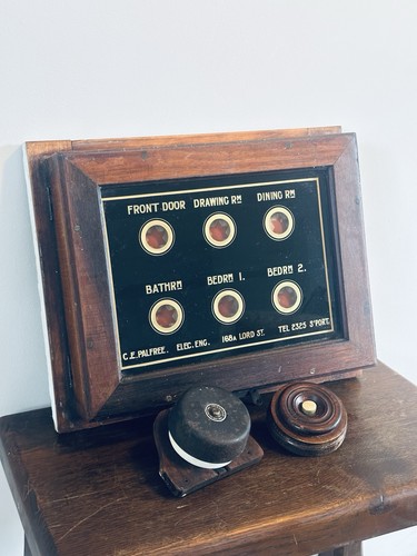 Antique servants bell call - antique,